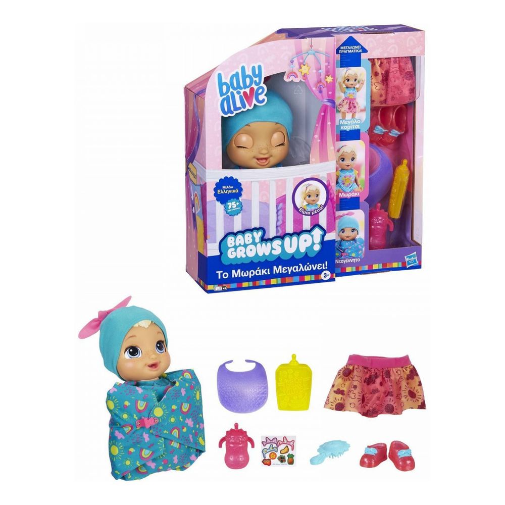 Boneca Baby Alive Grows Up Eu Cresco De Verdade E8199 Hasbro Sacolao Mobile