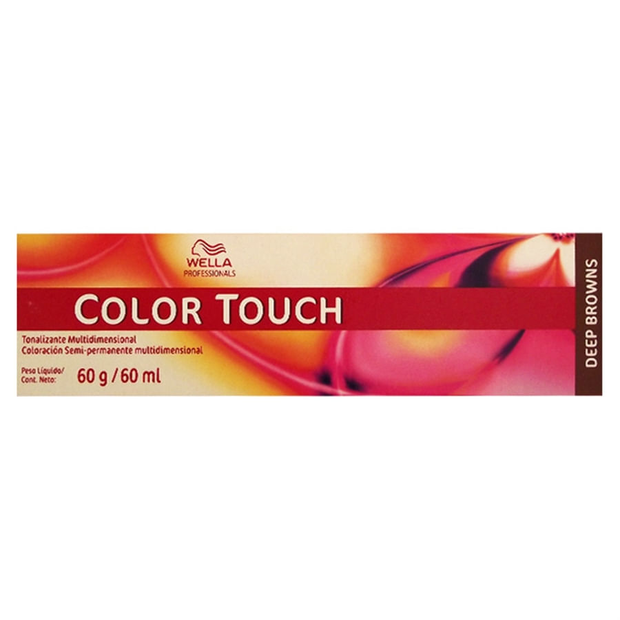 Tintura Color Touch 6/7 Louro Escuro Marrom 60g Wella