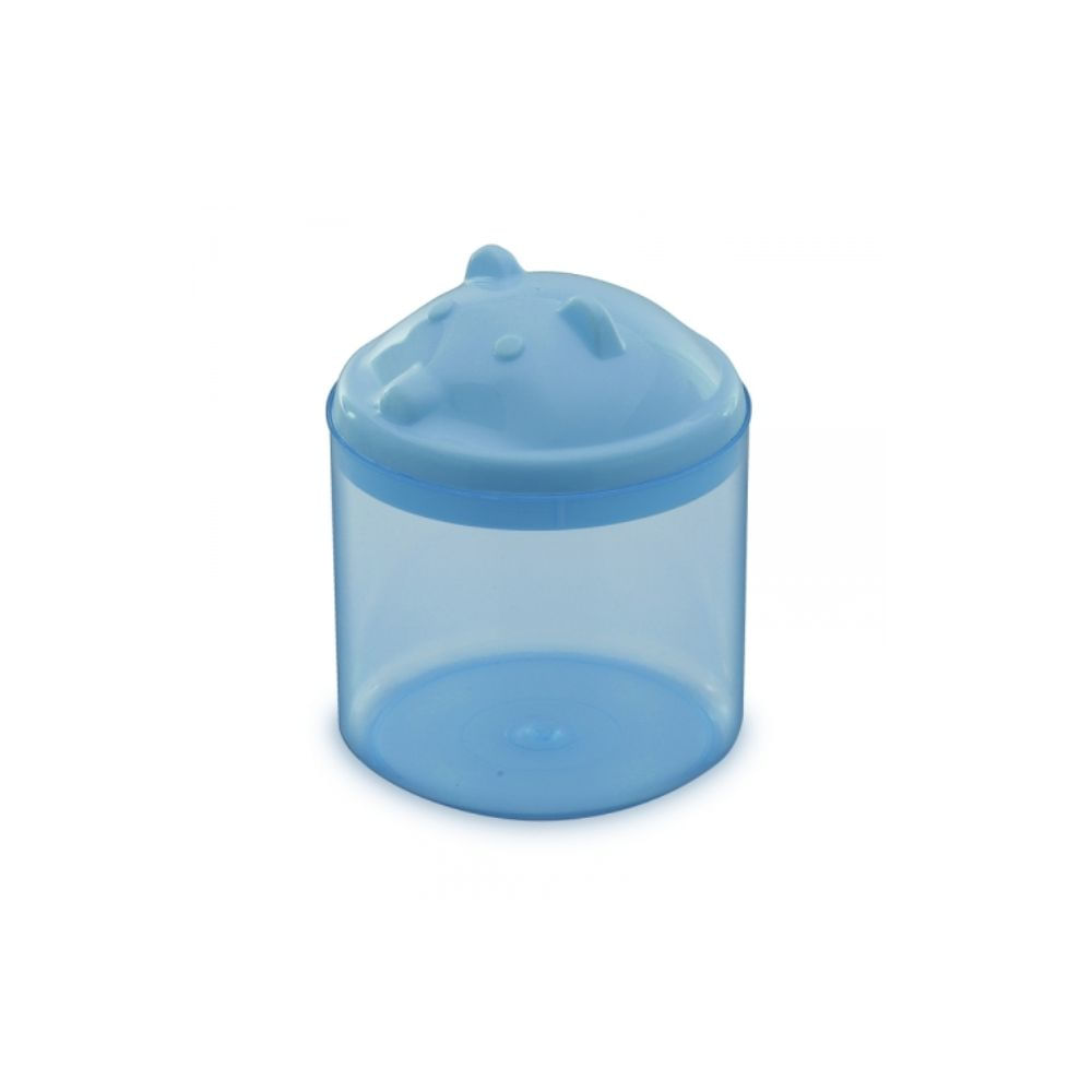 Porta Algodão, Cotonetes Urso Azul Menino Cajovil