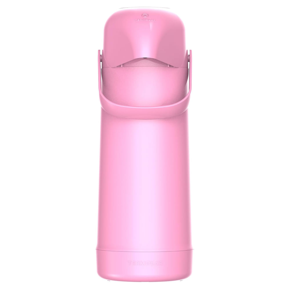Garrafa Térmica Magic Pump Rosa Balé 1 Litro Termolar