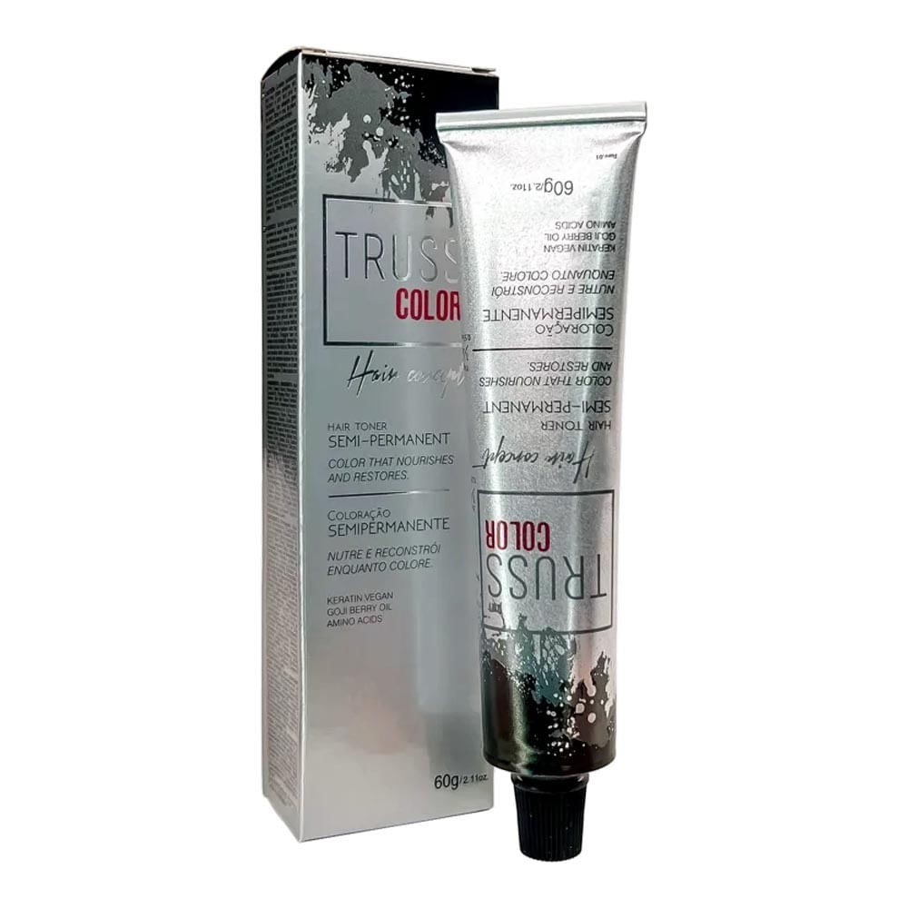 Tintura Castanho Claro Marrom 5.7 Semipermanente 60g Truss