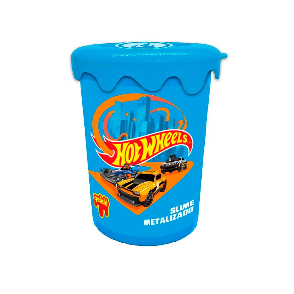 Gelelé Slime Hot Wheels 180g Modelos Sortidos Doce Brinquedos