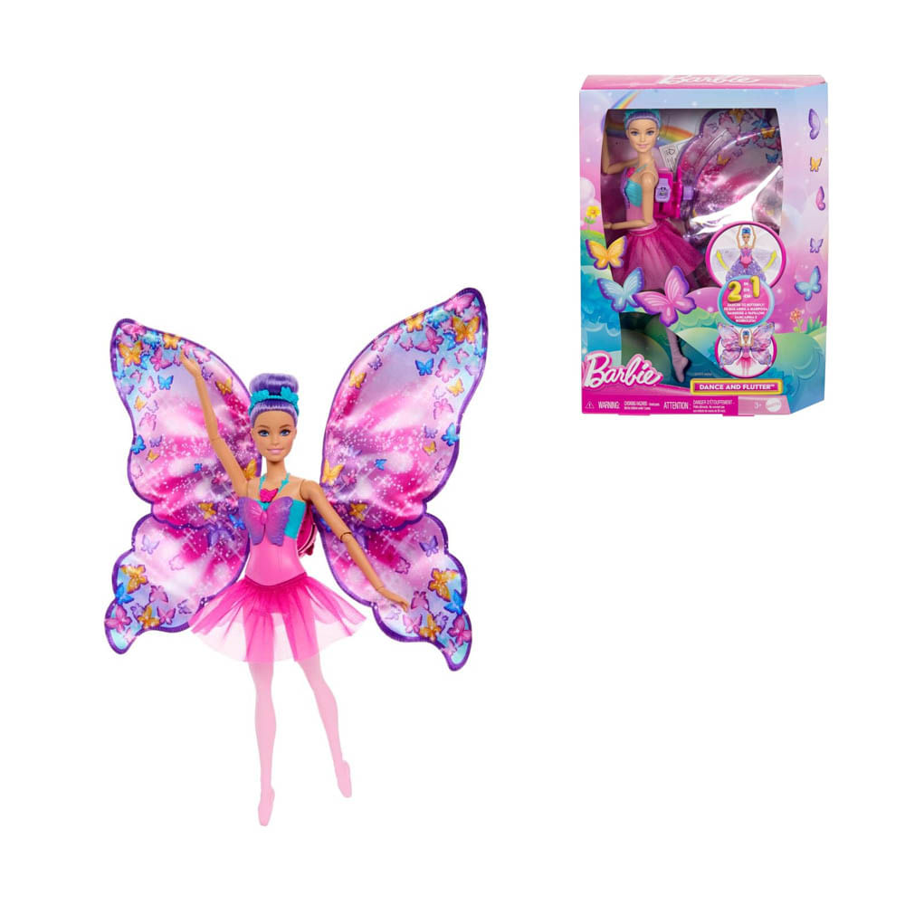 Boneca Barbie Borboleta Bailarina Mattel