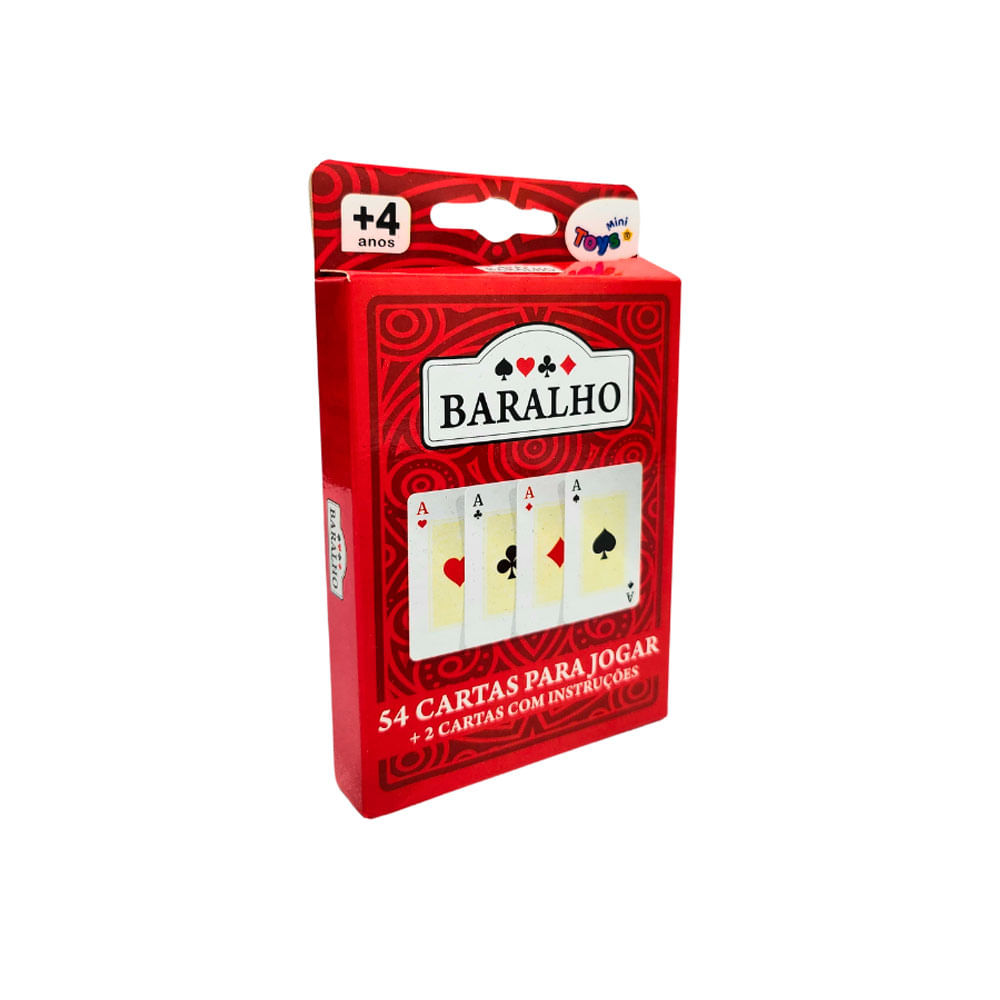 Baralho 54 cartas Mini Toys
