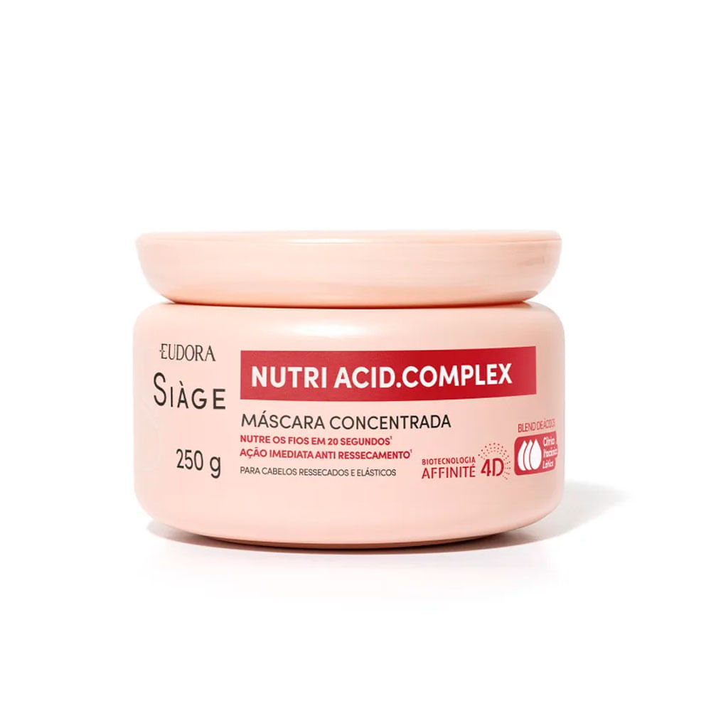 Mascara Nutri Acid Complex Concetrada 250g Siage