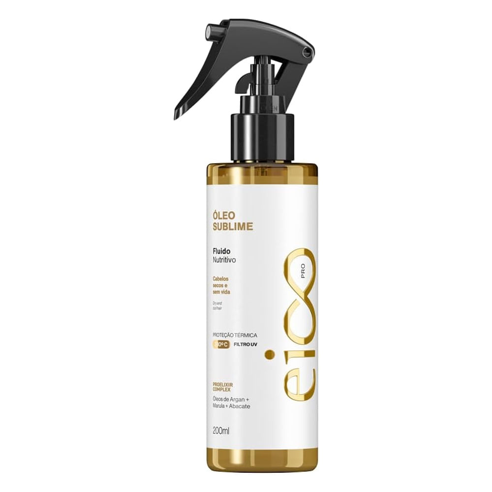 Fluido Nutritivo Óleo Sublime 200ml Eico Pro
