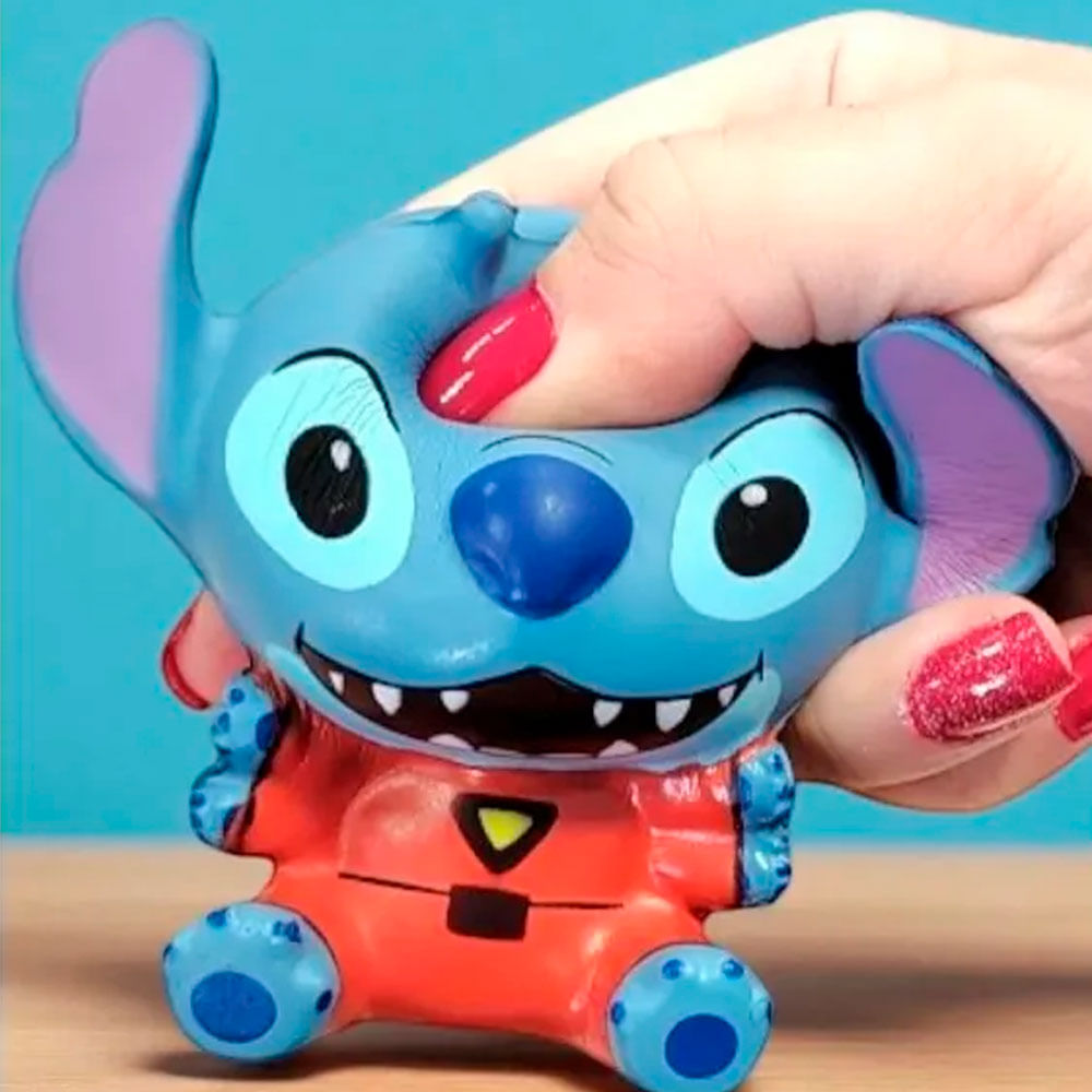 Mini Figura De Borracha Stitch Modelos Sortidos Toyng