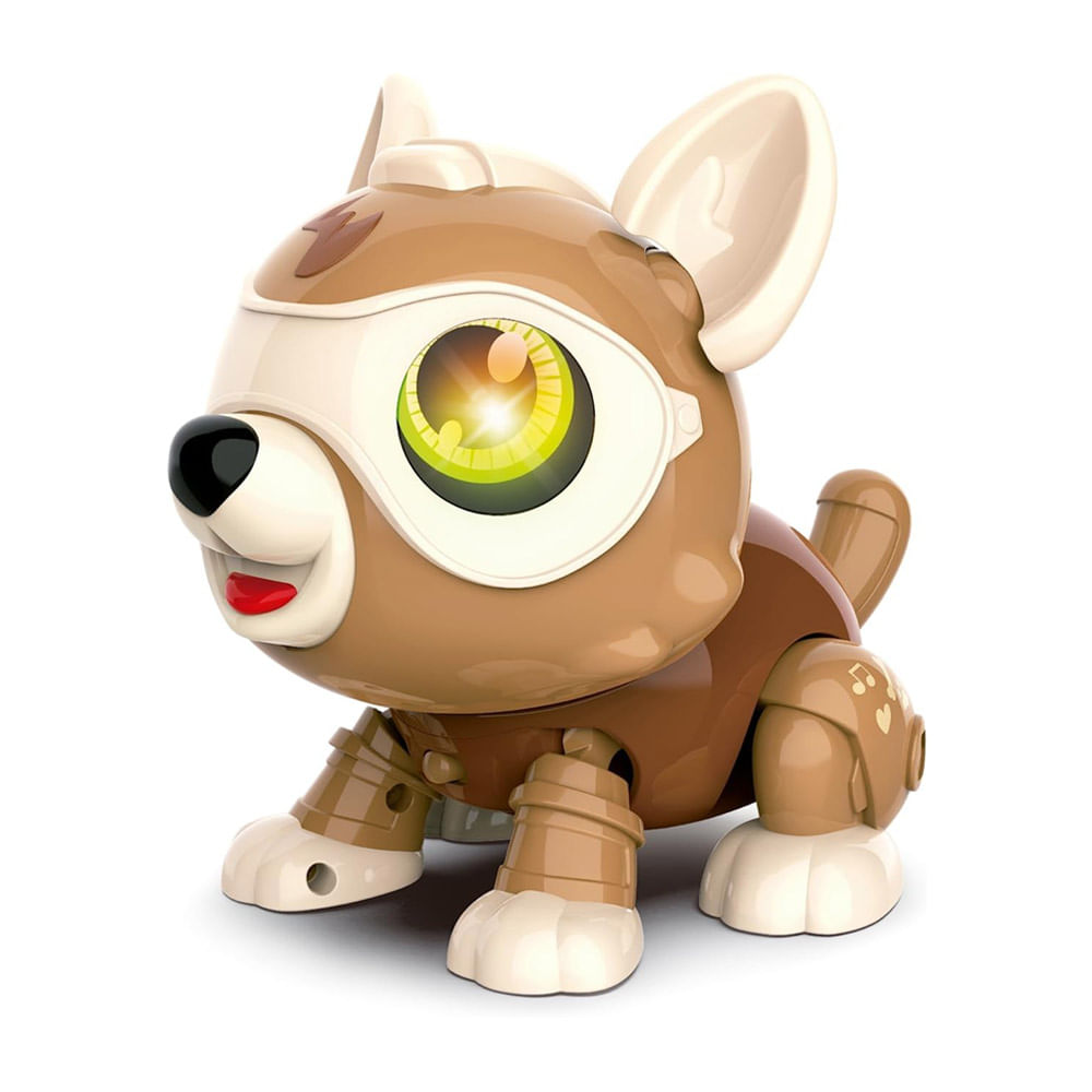 Magic Robô Dog Marrom Fênix Brinquedos