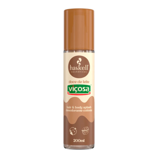 Hair & Body Splash Doce de Leite 200ml Haskell