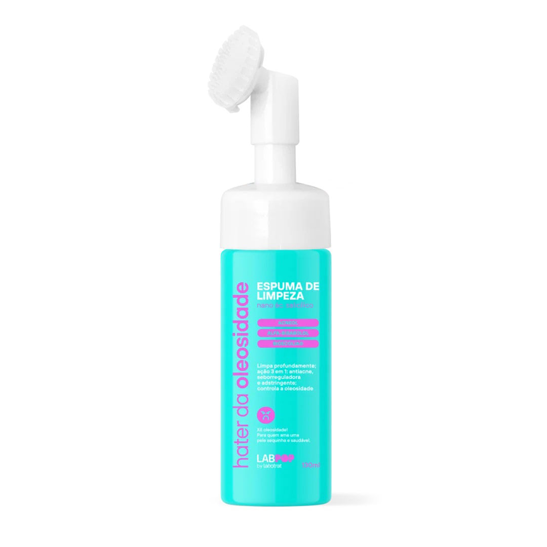 Espuma de Limpeza LabPOP Hater da Oleosidade 130ml Labotrat