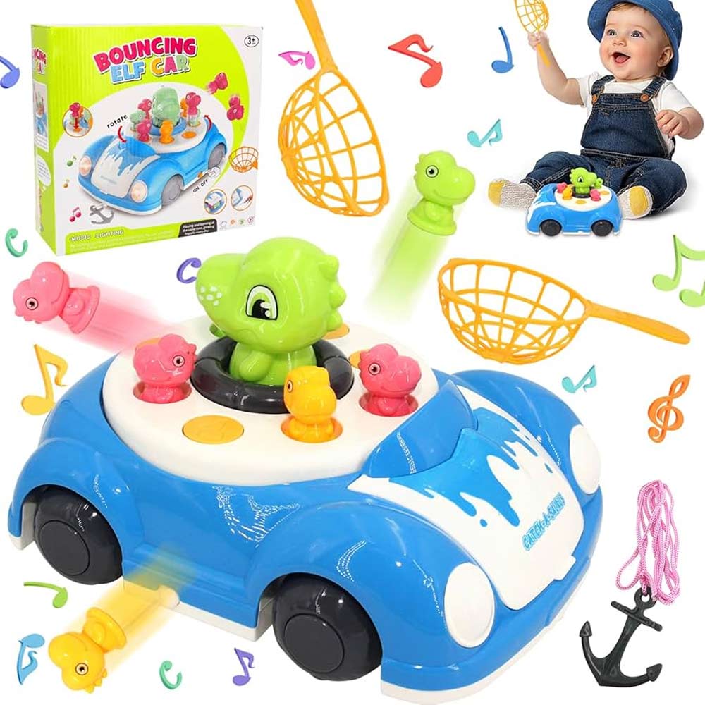 Carro Bouncing Caça Dino Elf Car Sortido Domni
