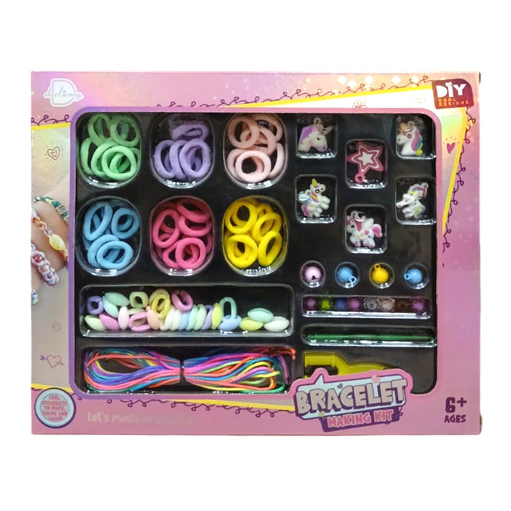 Kit de Braceletes Miçangas Making Kit Domni