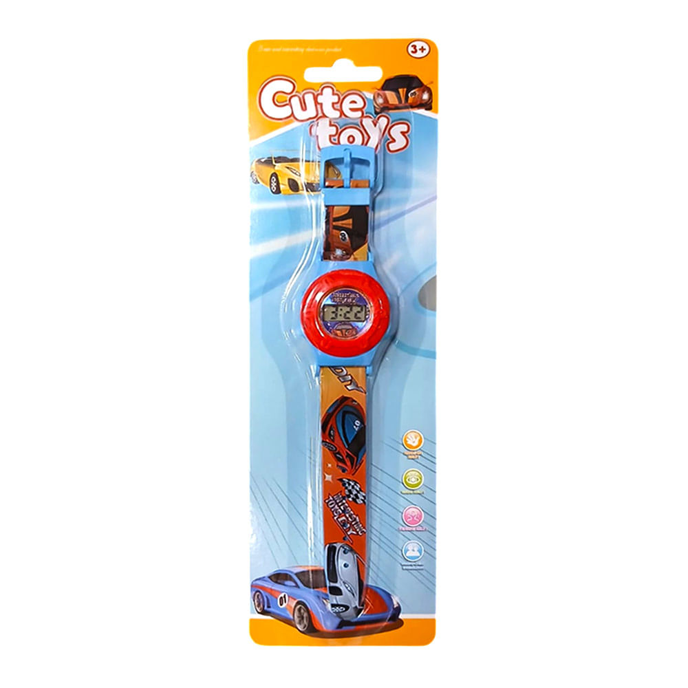 Relógio Infantil Carros Domni