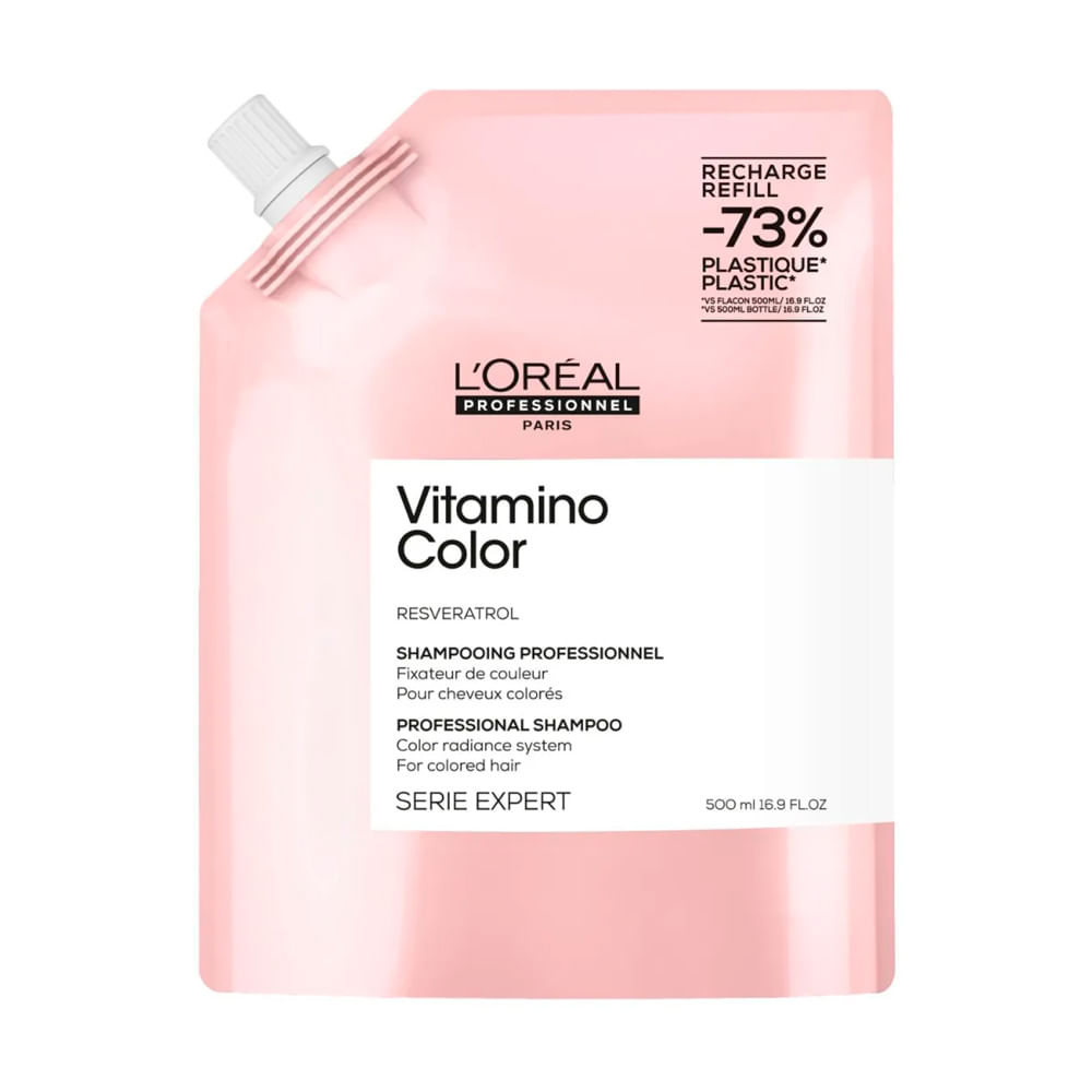 Shampoo Vitamino Color Refil 500ml L'Oréal Professionnel
