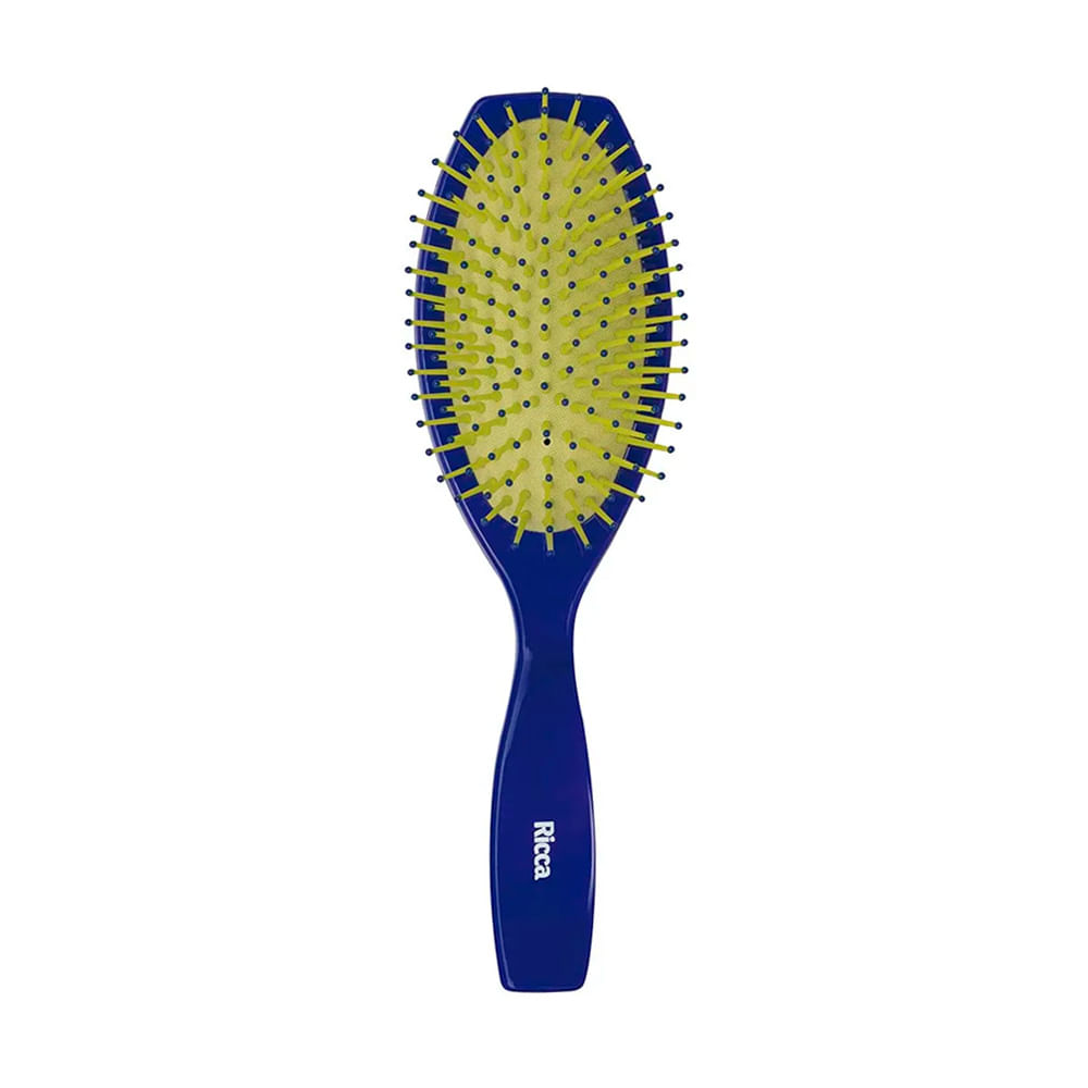 Escova Oval Blue Ricca