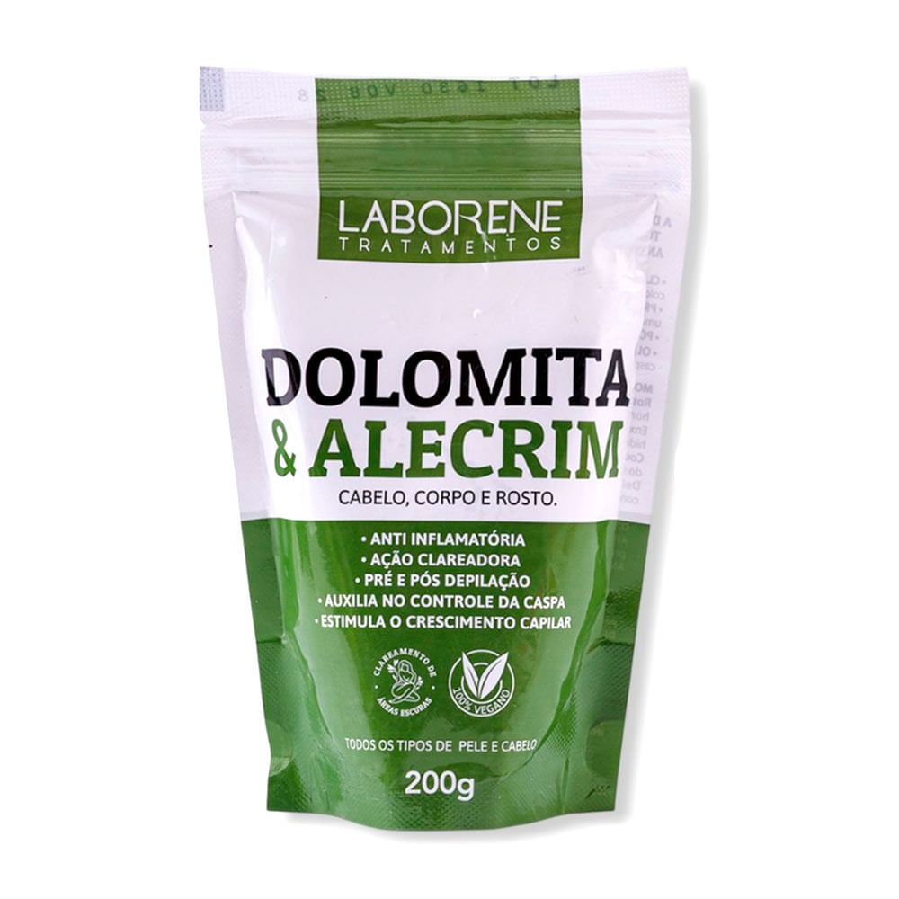 Dolomita & Alecrim Cabelo, Corpo e Rosto 200g Laborene