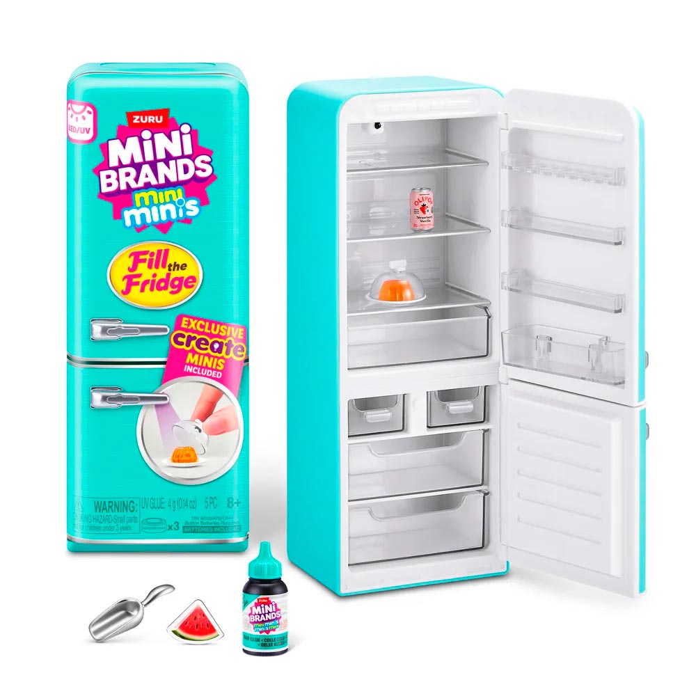Geladeira Mini Brands Fill The Fridge Mini Minis Candide